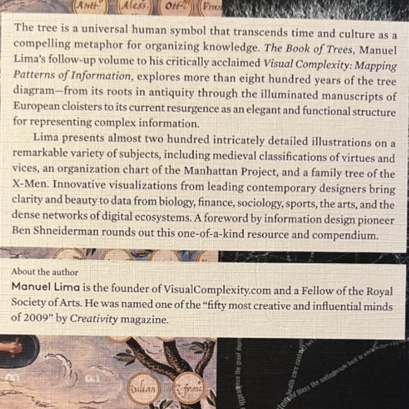 "The Book of Trees: Visualizing Branches of Knowledge" Hardcover 209 Pages - Picture 13 of 13